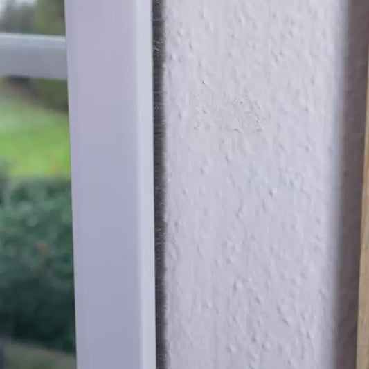 Bürstendichtung Dichtungsbürste 8m, selbstklebend Tür/Fensterdichtung 6mm breit - 7mm GRAU